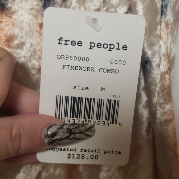 FREE PEOPLE BALI SERIOUS SWAGGER TIE DYE SKIRT - Picture 9 of 9